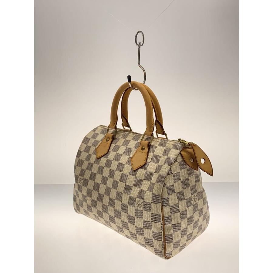 LOUIS VUITTON◇スピーディ25_ダミエ・アズール_WHT/PVC/WHT