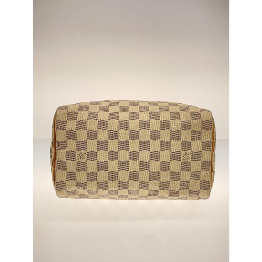 LOUIS VUITTON◇スピーディ25_ダミエ・アズール_WHT/PVC/WHT