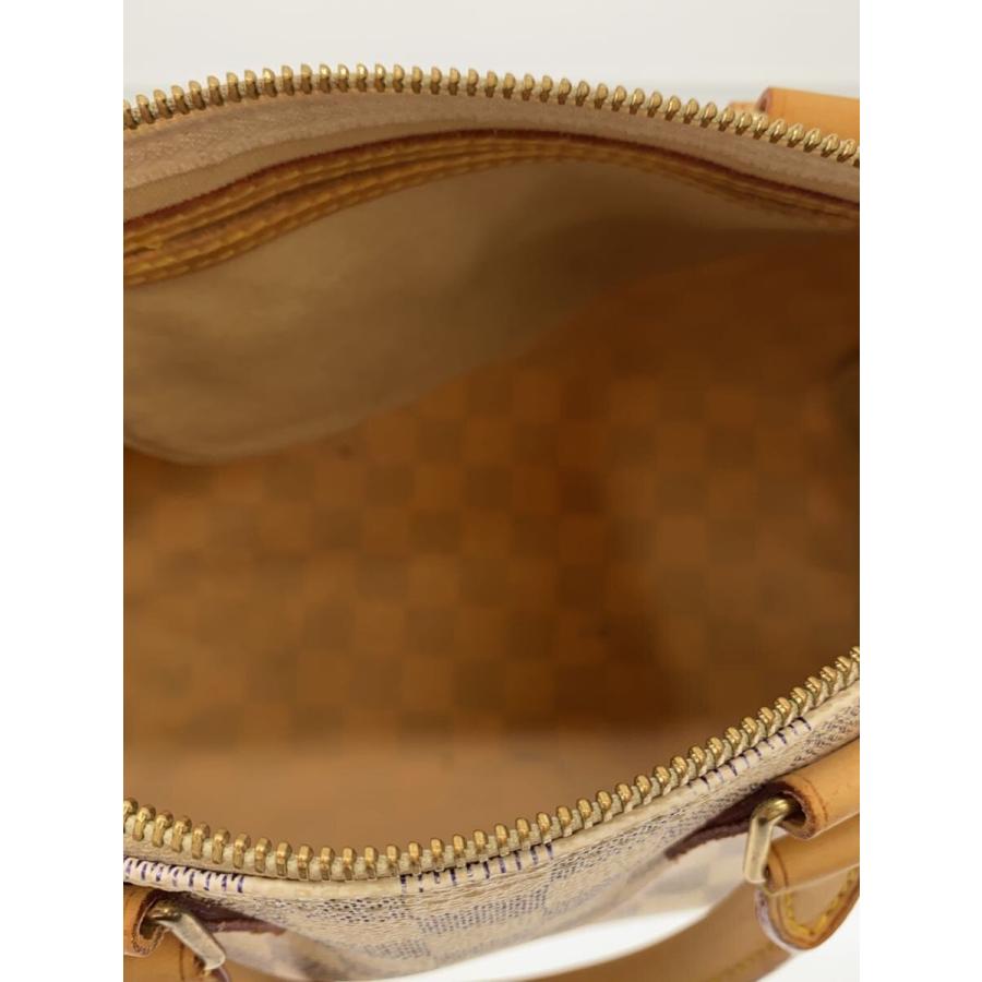 LOUIS VUITTON◇スピーディ25_ダミエ・アズール_WHT/PVC/WHT