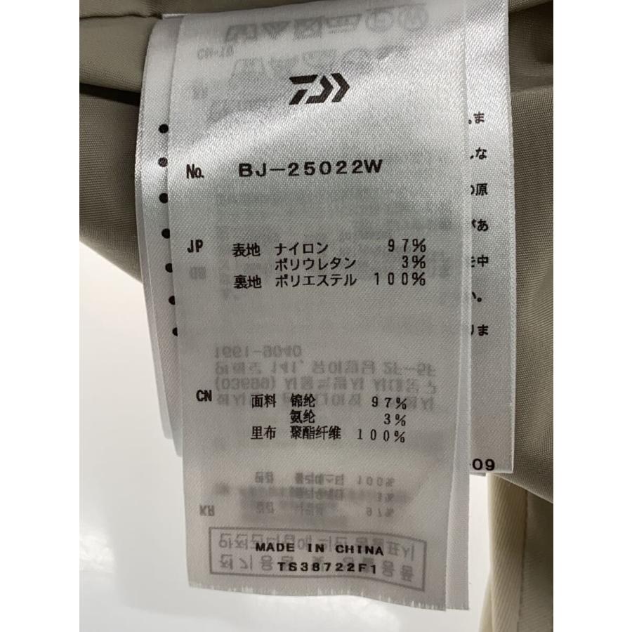 DAIWA PIER39◇TECH PERFECT FISHING JACKET/S/ナイロン/BEG/無地/BJ