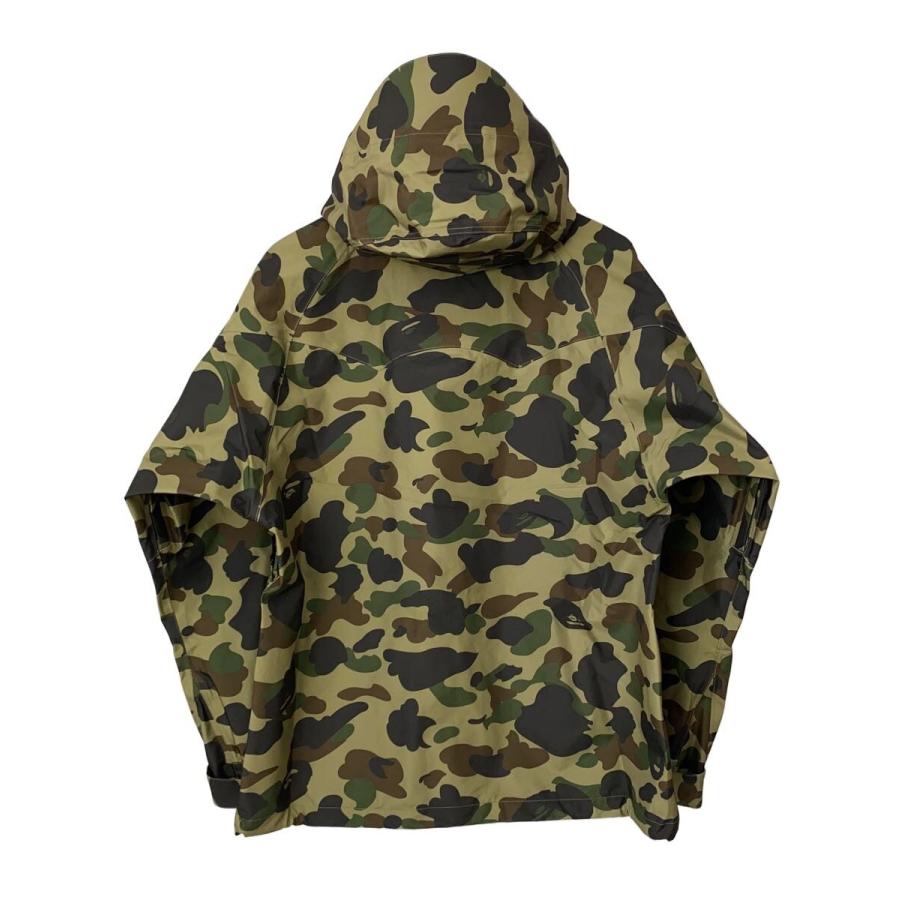 A BATHING APE◆ナイロンジャケット/L/ポリエステル/KHK/カモフラ/001LJL701003Mの画像
