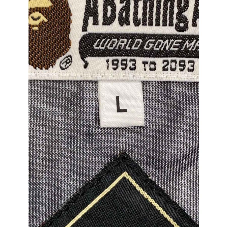 A BATHING APE◆ナイロンジャケット/L/ポリエステル/KHK/カモフラ/001LJL701003Mの画像