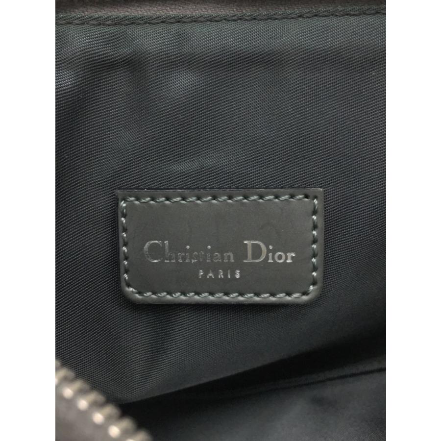 Christian Dior◇トロッターサドルバック/?/エナメル/SLVPZ0401/ミニ
