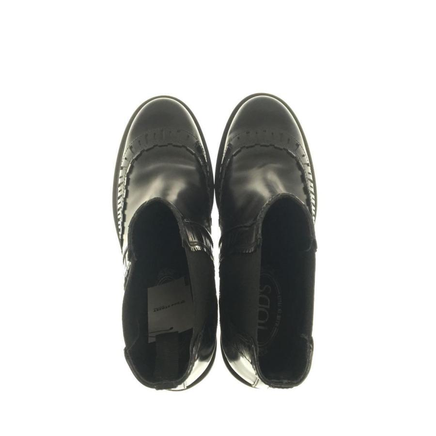 TOD’S◆サイドゴアブーツ/36/BLK/レザー/MADE IN ITALY//｜ssol-shopping｜03