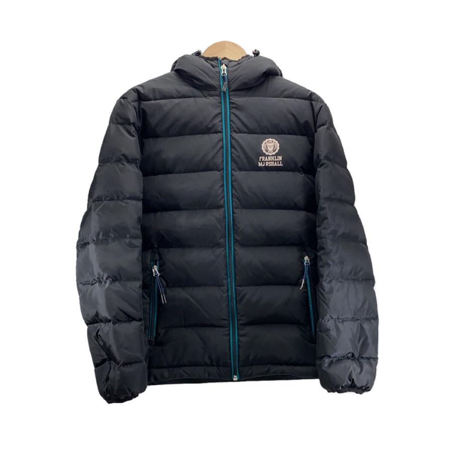 FRANKLIN&MARSHALL◇ダウンジャケット/L/ポリエステル/BLK