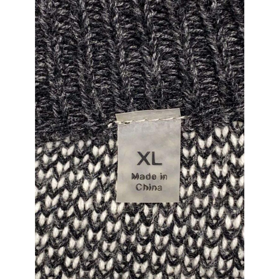 ESSENTIALS◇LOGO CREW KNIT/ニット・セーター(厚手)/XXL/コットン/GRY