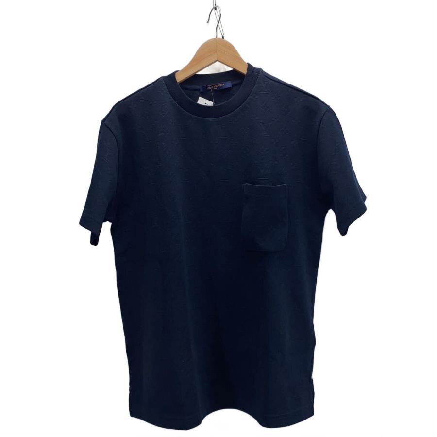 LOUIS VUITTON◇Tシャツ/S/--/NVY/RM232Q TCL HIY49W : セカンド