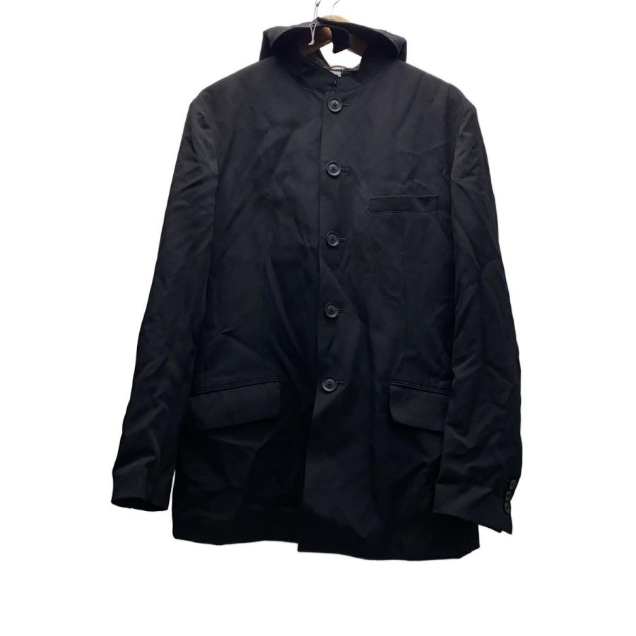 yohji yamamoto POUR HOMME◇ジャケット/2/ウール/BLK/無地/HX-J17-100