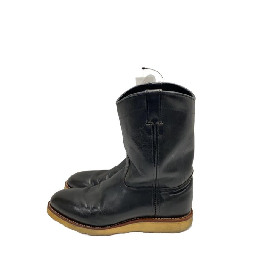 CHIPPEWA◇ペコスブーツ/--/BLK/傷/ソール減り : セカンドストリート