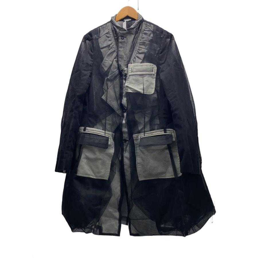 COMME des GARCONS HOMME PLUS◇チュールジャケット/M/ナイロン