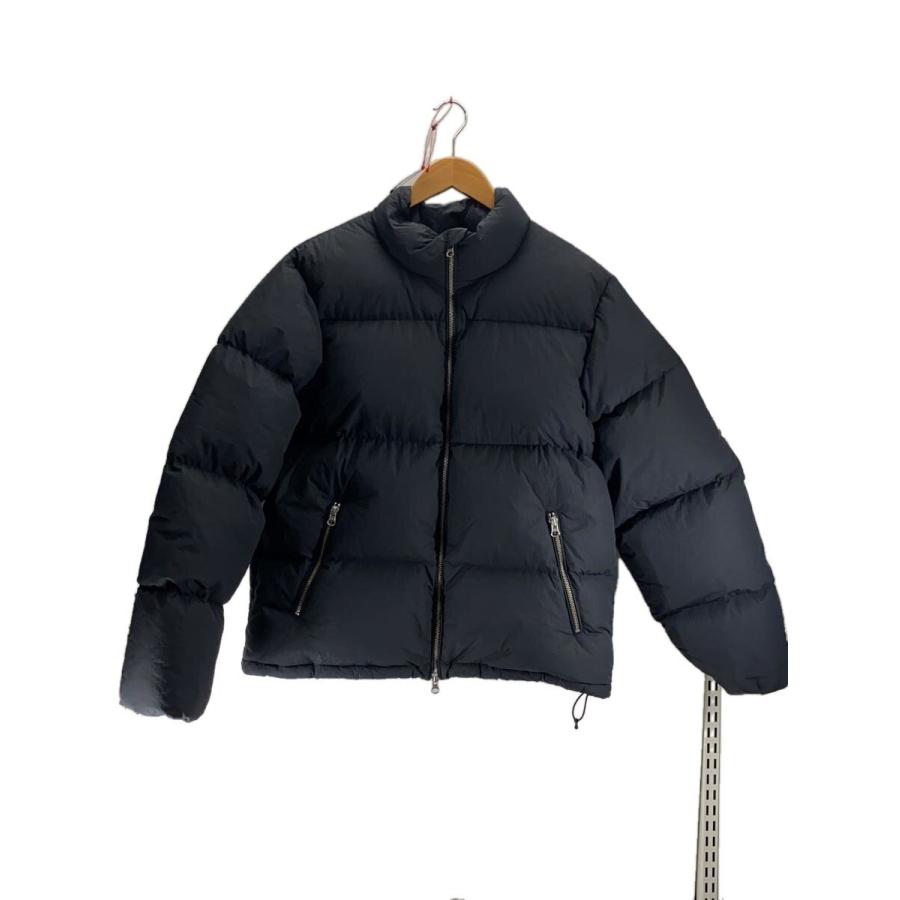 STUSSY◇Down Puffer Nylon/ダウンジャケット/S/ナイロン/BLK/115711