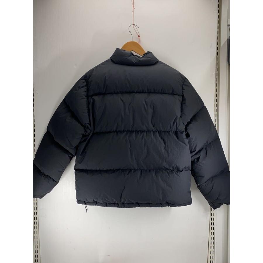 STUSSY◇Down Puffer Nylon/ダウンジャケット/S/ナイロン/BLK/115711