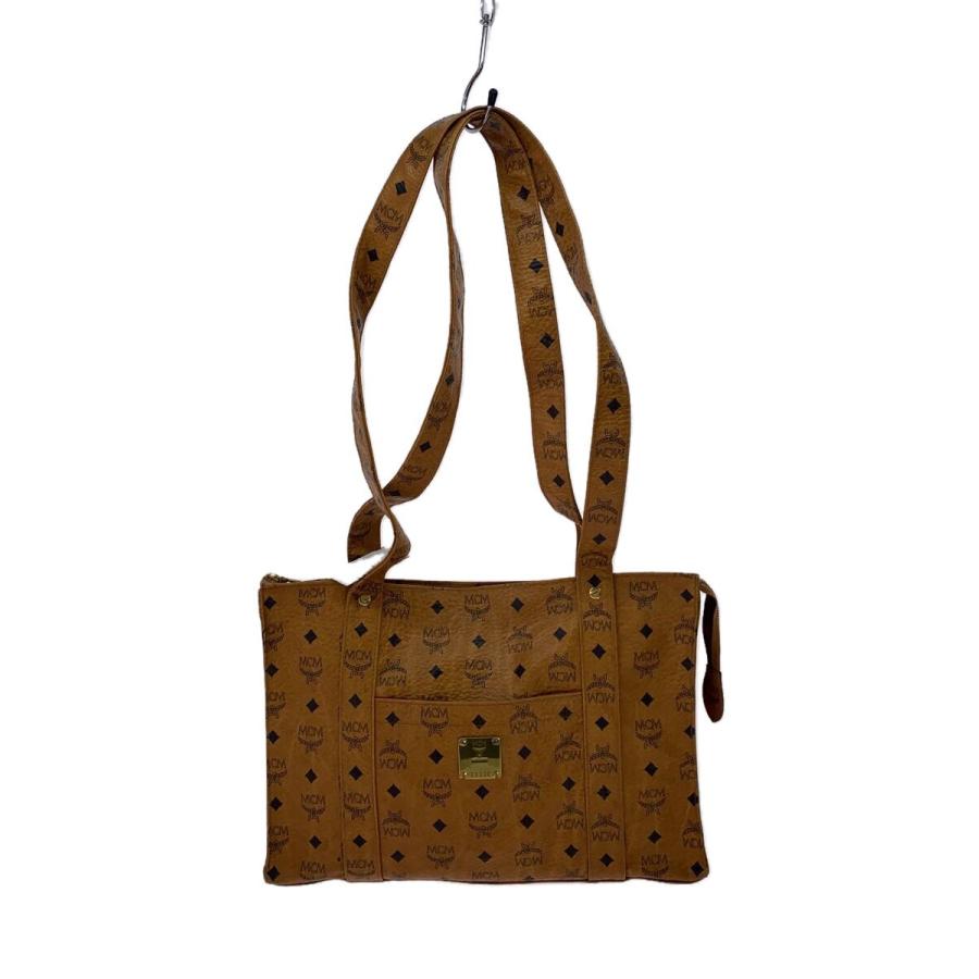MCM◇トートバッグ/レザー/BRW// : セカンドストリートYahoo!店 MCM◇トートバッグ/レザー/BRW// : セカンドストリートYahoo!店