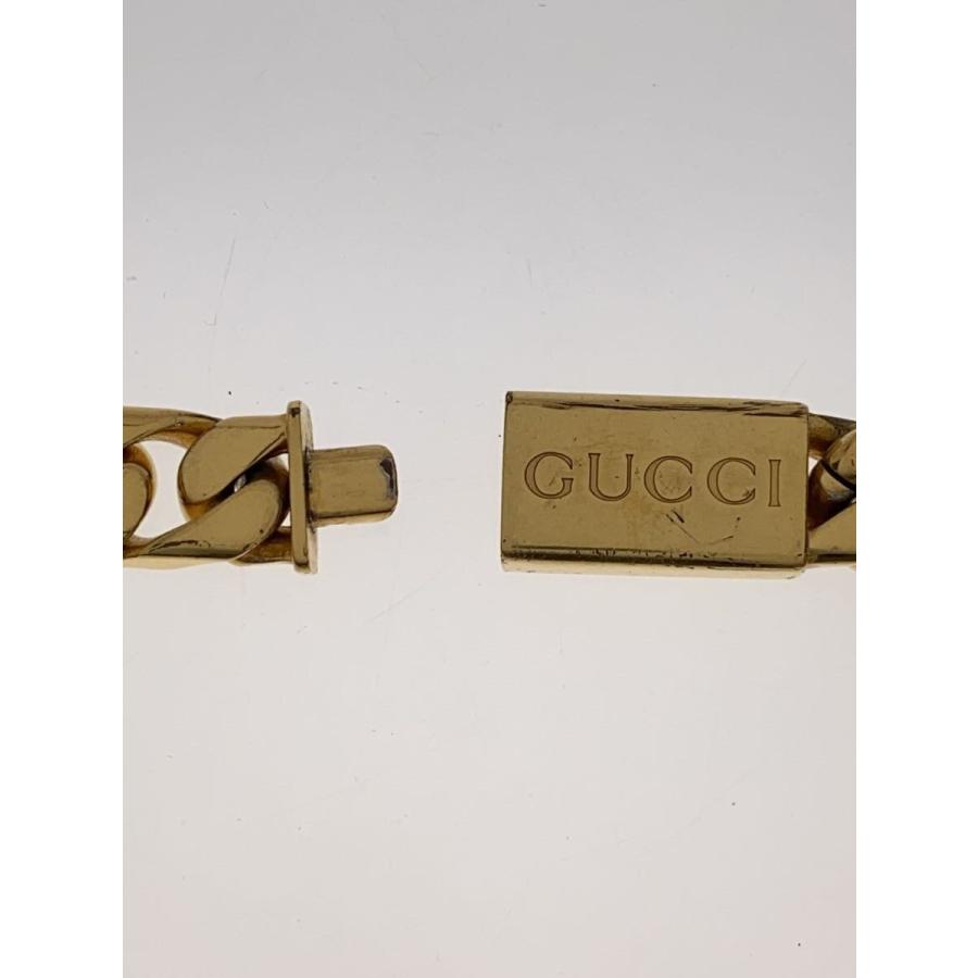 GUCCI◆スクリプトブレスレット/--/GLD/レディース_2