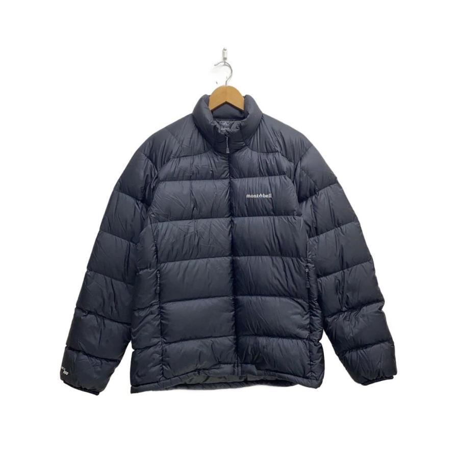 mont-bell◇ライトアルパインダウン ジャケット/L/ナイロン/BLK