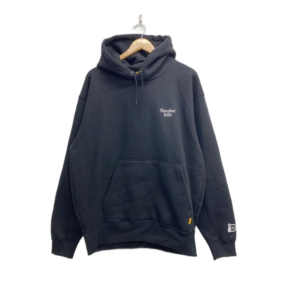 #FR2 バックプリント パーカー 黒 L 新品未使用 美品 FR2◇パーカー/L/コットン/BLK/プリント : セカンドストリートYahoo!店