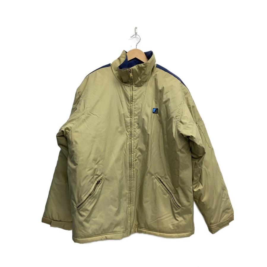 STUSSY◇ダウンジャケット/L/ナイロン/BEG/無地 : セカンドストリート