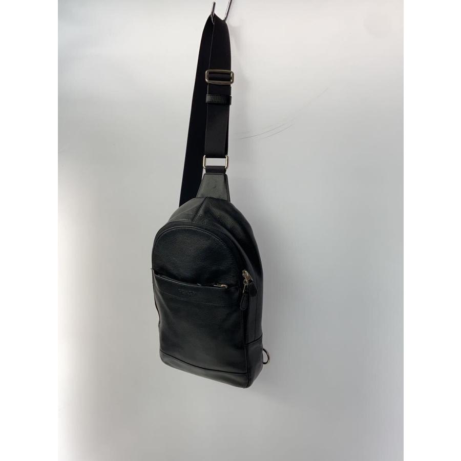 限定値下げ中　コーチ　ショルダーバッグ　ブラック　F54770 COACH◇ショルダーバッグ/レザー/BLK/F54770 : セカンド