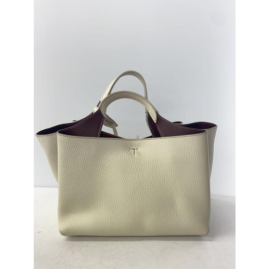 TOD'S◇ショルダーバッグ/レザー/WHT/2WAY// : セカンドストリート