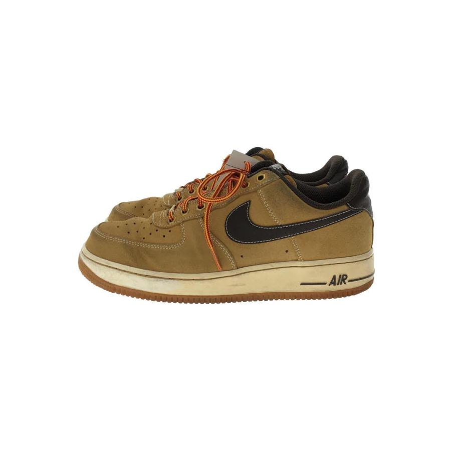 NIKE◇AIR FORCE 1/エアフォース/キャメル/488298-704/26cm/CML