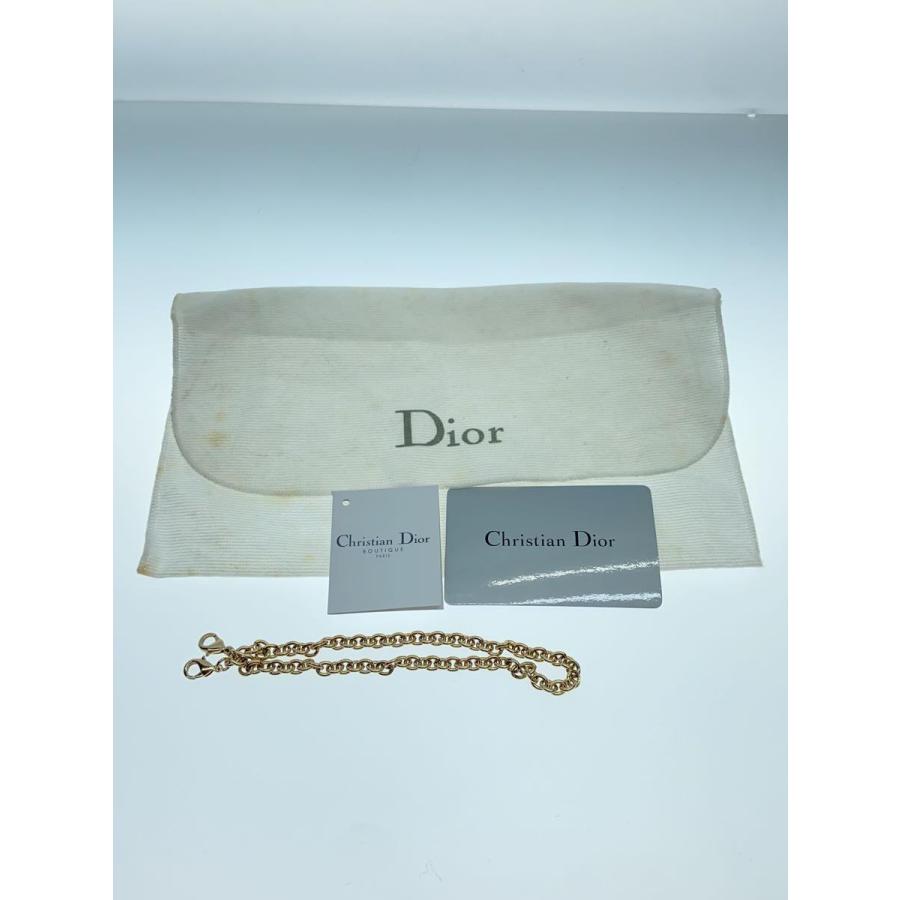 Christian Dior◇長財布/エナメル/YLW/レディース : セカンド