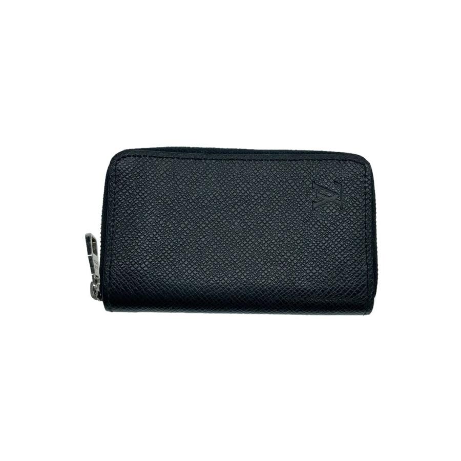 ★極美品★　ルイヴィトン　コインケース　タイガ　ジッピーコインパース　メンズ LOUIS VUITTON◇ジッピー・コインパース_タイガ_BLK/牛革/BLK/メンズ