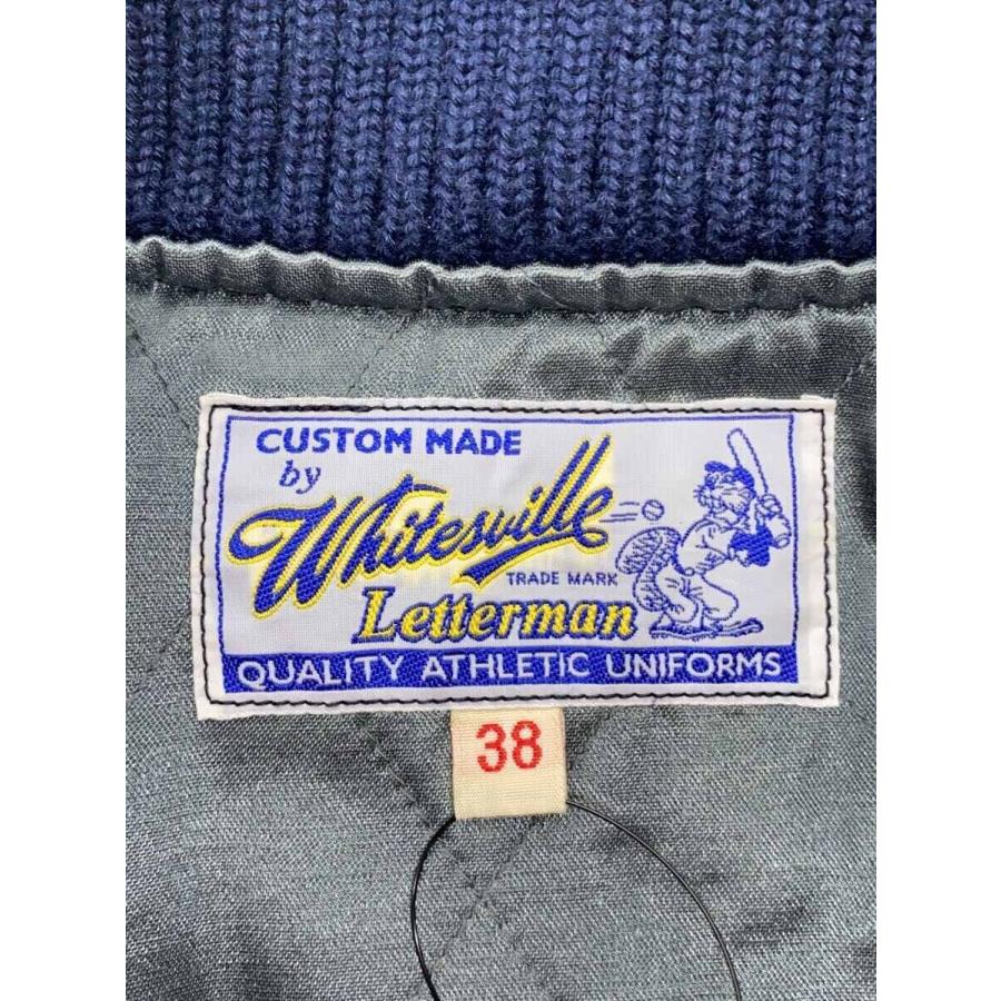 Whitesville◇スタジャン/38/ウール/NVY/WV13079 : セカンド Whitesville◇スタジャン/38/ウール/NVY/WV13079 : セカンド