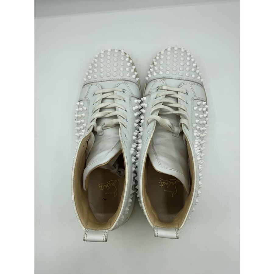 Christian Louboutin◇ハイカットスニーカー/43/WHT : セカンド Christian Louboutin◇ハイカットスニーカー/43/WHT : セカンド