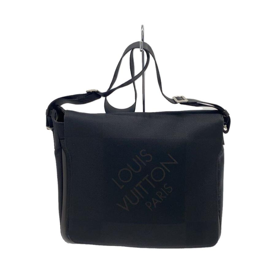 A*s様 LOUIS VUITTON ダミエジェアン　メサジュ　ショルダーバッグ LOUIS VUITTON◇メサジュ_ダミエ・ジェアン/ナイロン/BLK : セカンド