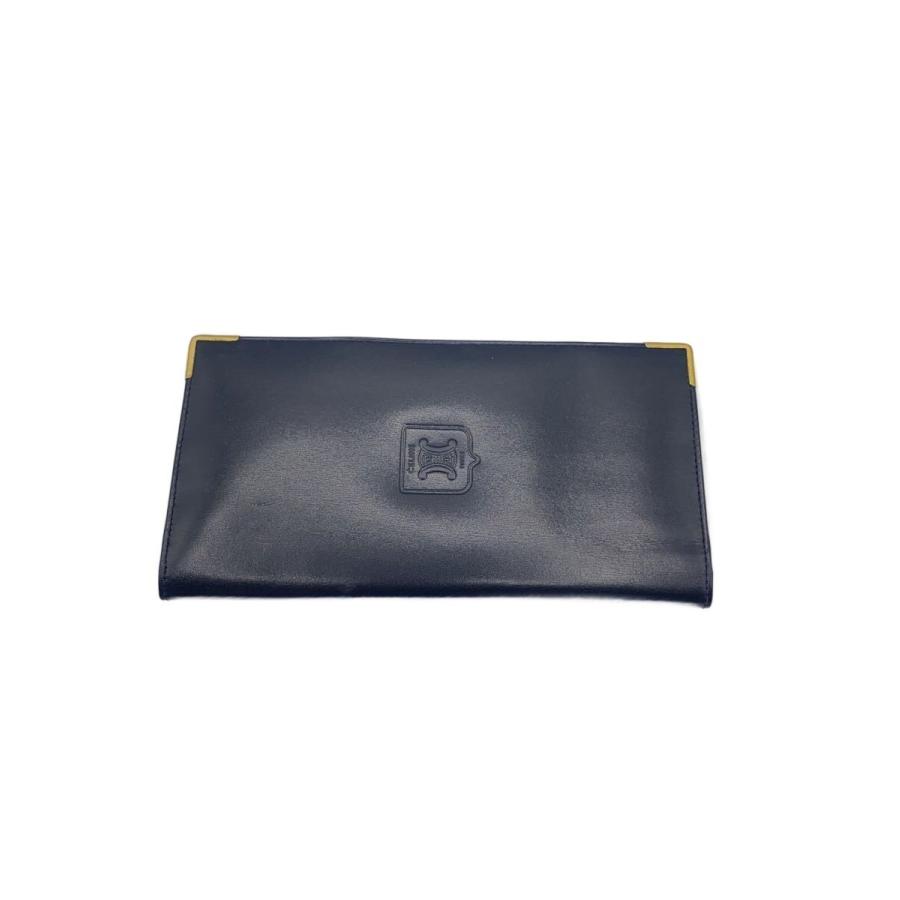 CELINE◇長財布/レザー/BLK/無地/メンズ/M07 : セカンドストリート