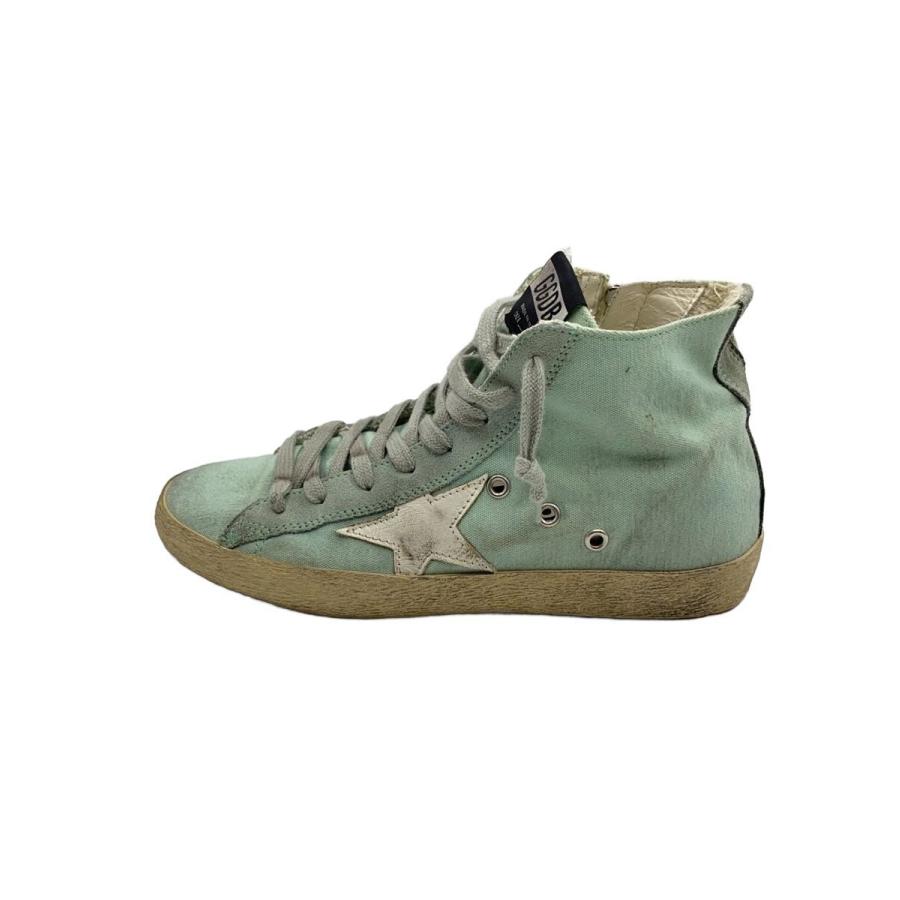 GOLDEN GOOSE◇ハイカットスニーカー/37/GRN/キャンバス : セカンド 