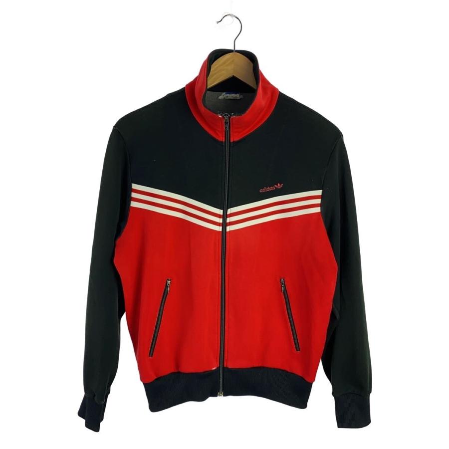 adidas◇70s〜/デサント製/ジャージ/M/ポリエステル/RED : セカンド