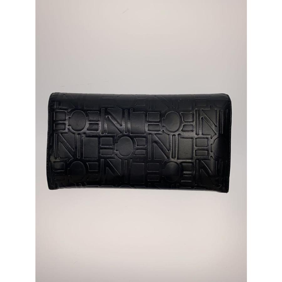 CELINE レザー ブラック ラウンドジップ メンズ 長財布 9662 CELINE◇長財布/レザー/BLK/総柄/メンズ : セカンドストリートYahoo!店