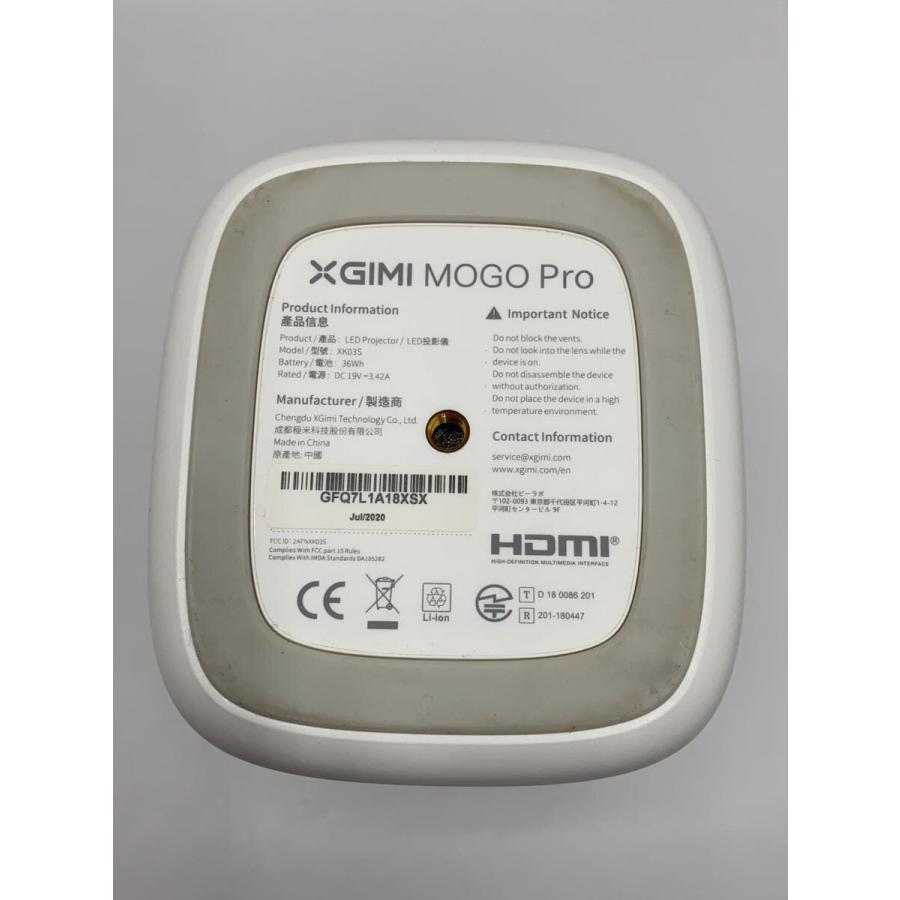 XGIMI◇プロジェクター MoGo Pro XK03S : セカンドストリートYahoo!店