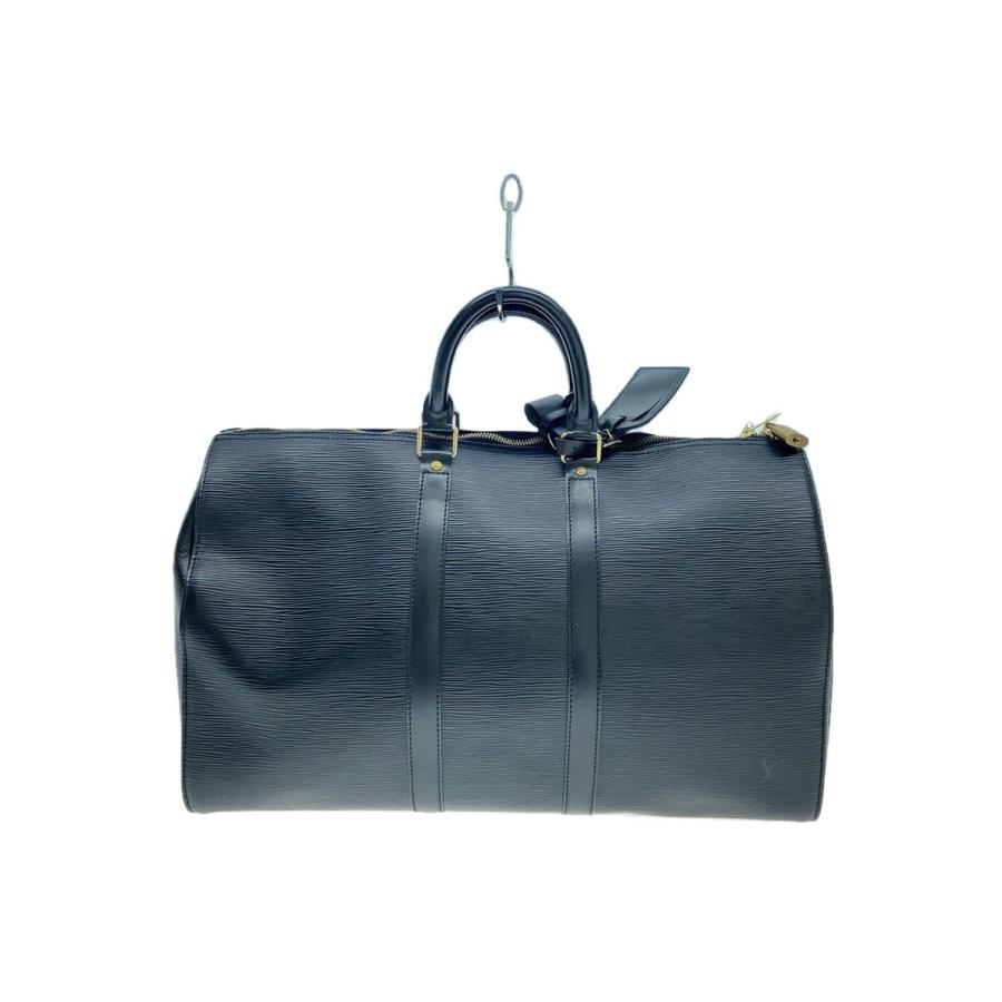 【美品】LOUIS VUITTON ボストンバッグ ブラック LOUIS VUITTON（ルイ・ヴィトン） ボストンバッグ ユニセックス