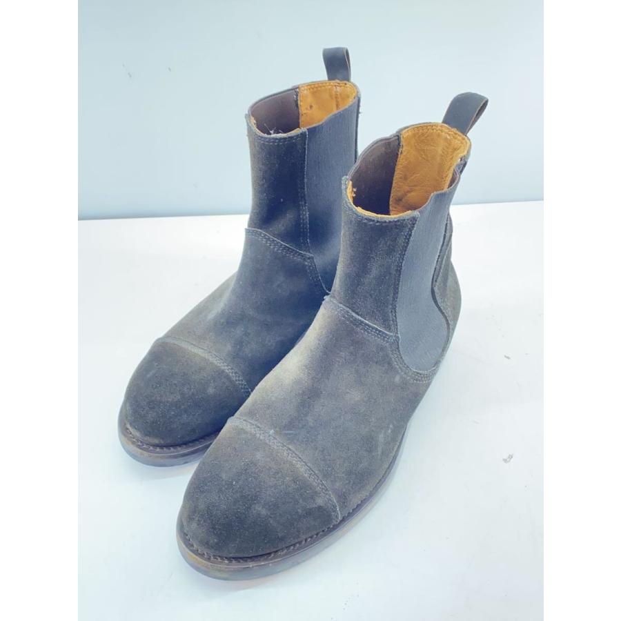 BUTTERO◇サイドゴアブーツ/40.5/GRY/スウェード/B4424