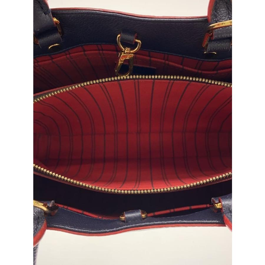 LOUIS VUITTON◇モンテーニュBB_モノグラム・アンプラント/牛革/NVY