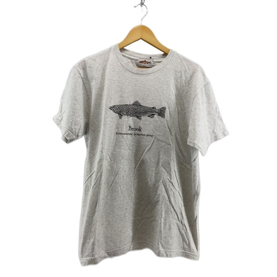 Brook/Tシャツ/L/コットン/SLV/プリント : セカンドストリートYahoo!店 