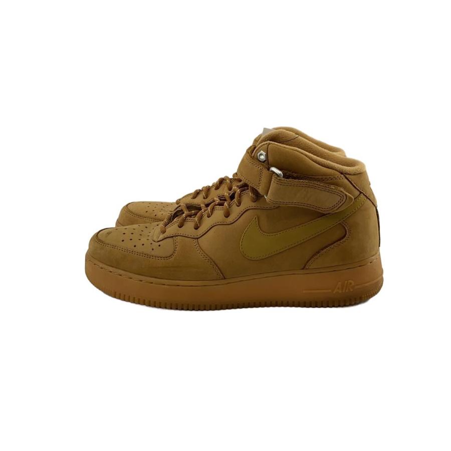 NIKE◇AIR FORCE 1 MID FLAX_エアフォース ミッド フラックス/28.5cm