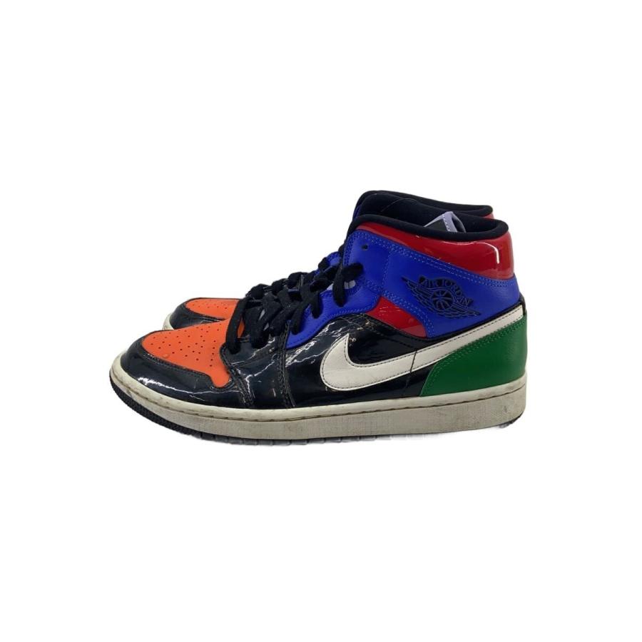 NIKE◇AIR JORDAN 1 MID SE_エアジョーダン ミッド SE/27.5cm/ブルー 