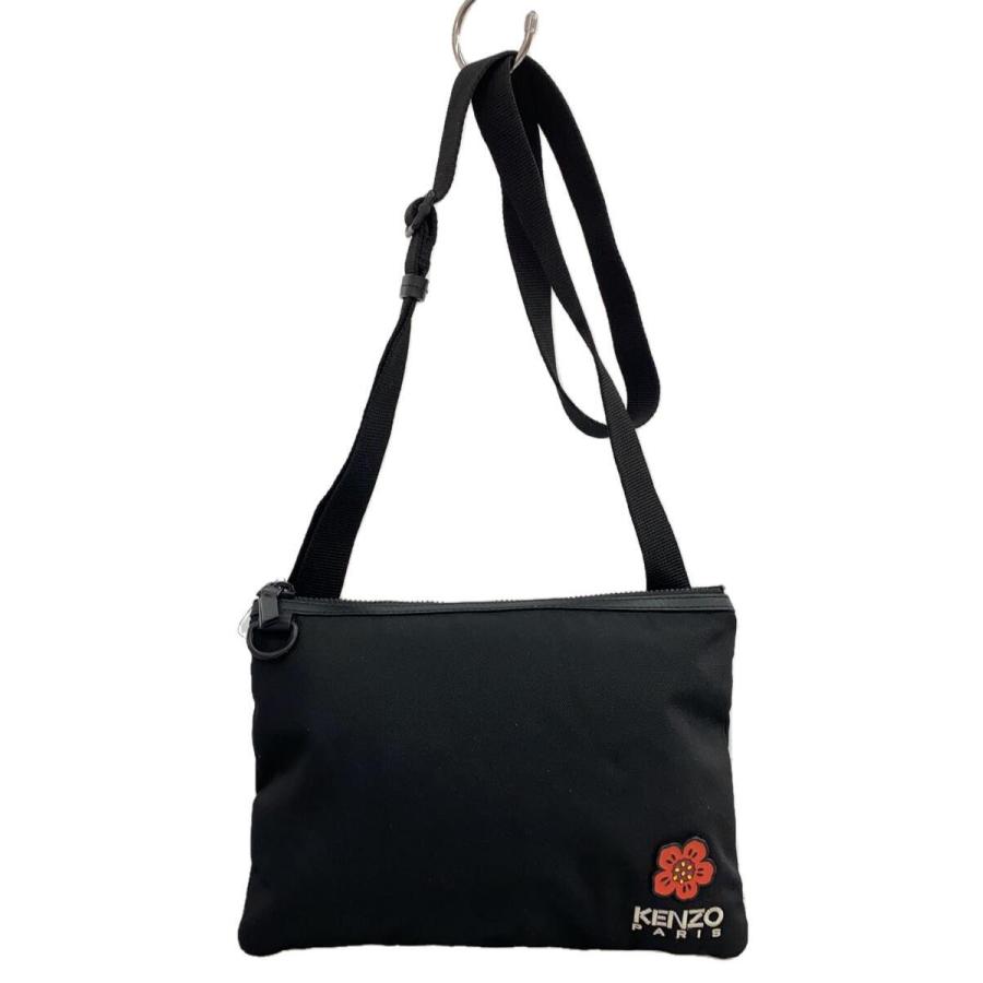 KENZO◇ショルダーバッグ/ナイロン/BLK/FD55PM462F26 : セカンド