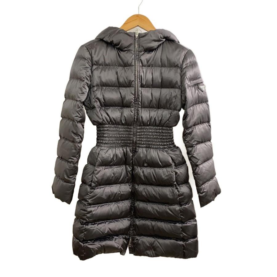 PRADA◇ダウンジャケット/40/--/グレー/無地/29B364 R152/プラダ