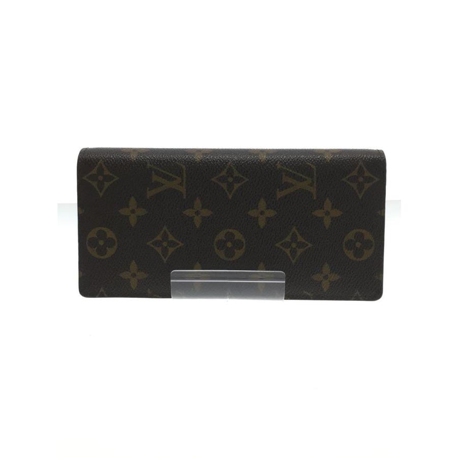 LOUIS VUITTON◇ポルト・フォイユ・ブラザ_モノグラム_BRW/PVC/BRW/メンズ-