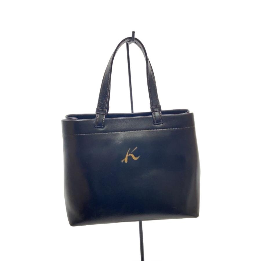 Kitamura◇ハンドバッグ/レザー/BLK/無地 : セカンドストリートYahoo