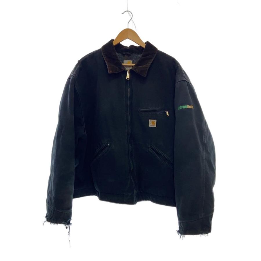 Carhartt◇ジャケット/デトロイトジャケット/USA製/裏地ブランケット