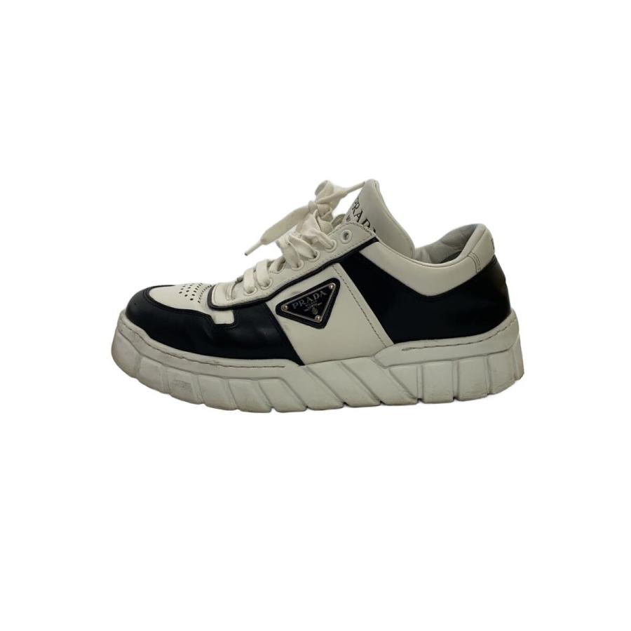 PRADA◇ローカットスニーカー/UK7/WHT/レザー/2EE378// : セカンド