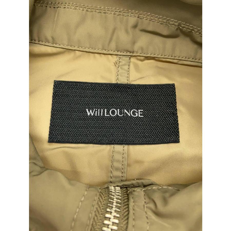 Will LOUNGE◆ジャケット/M/ポリエステル/KHK/無地/WLG82COT015TY｜ssol-shopping｜03