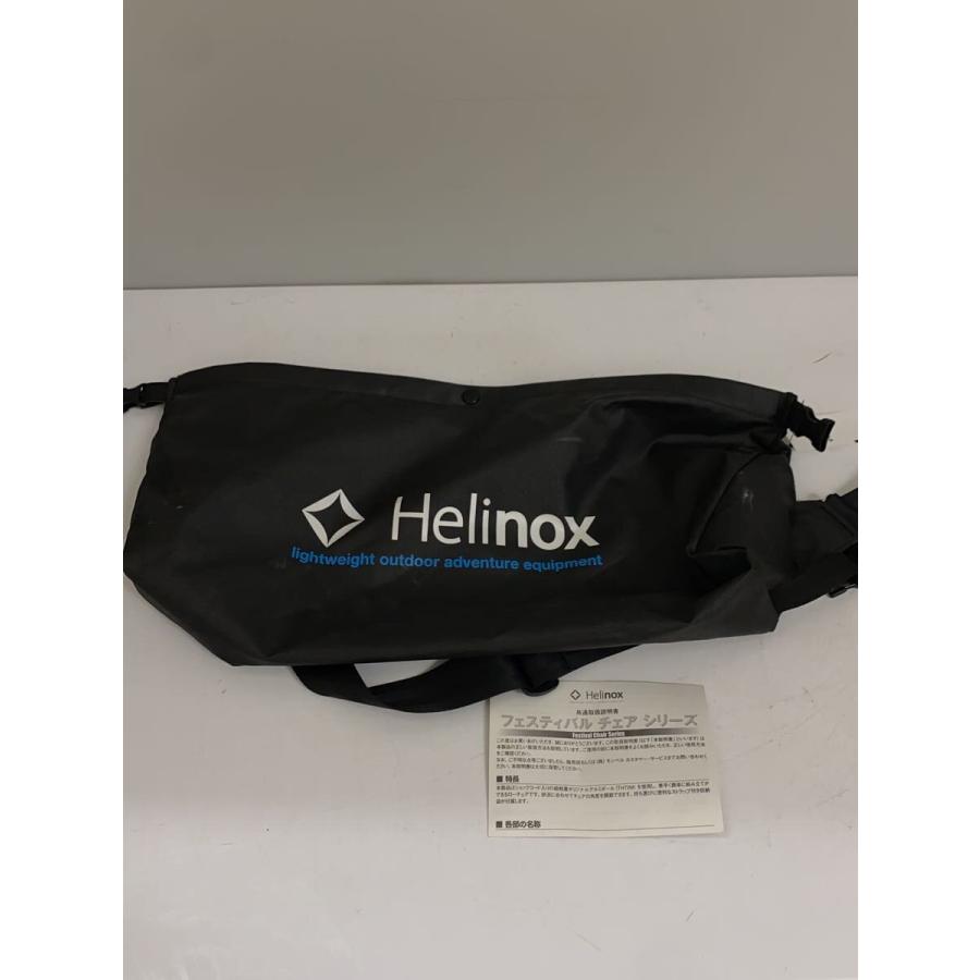 Helinox◇チェア フェスティバルチェア 1822280 [ブラック]/1人用/BLK