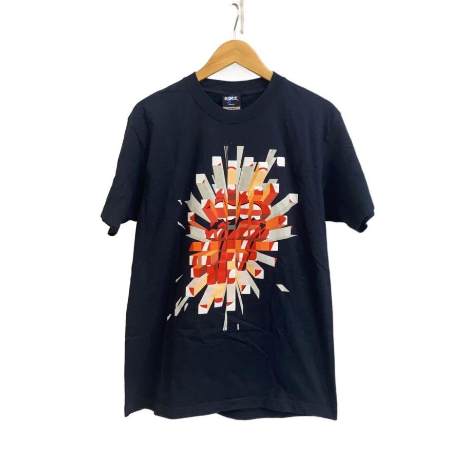 00s/ローリングストーンズ/2005/Bigger Bang/Tシャツ/L/コットン/BLK