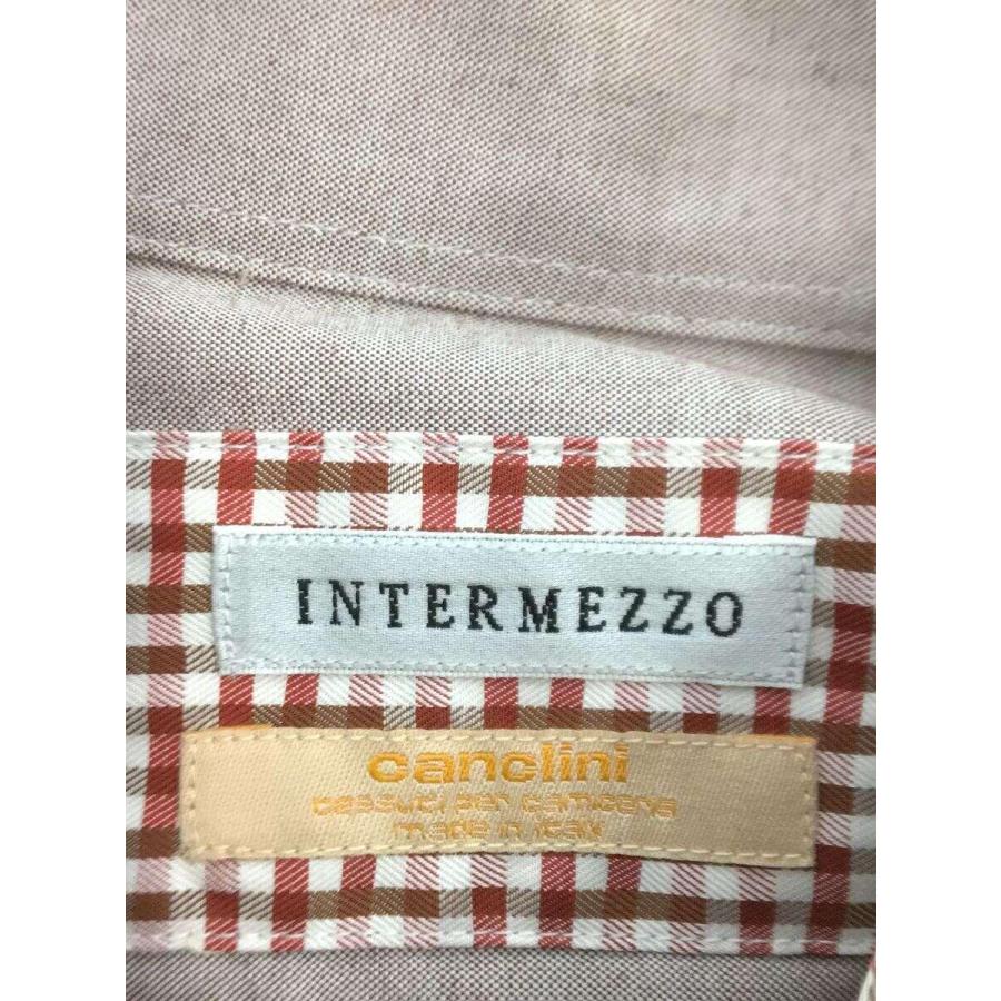 INTERMEZZO◆ボタンダウンシャツ/canclini/LL/コットン/RED/チェック｜ssol-shopping｜03